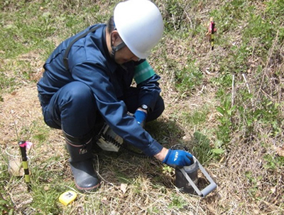 現地調査状況（川内村）