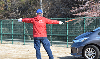 「川内の郷かえるマラソン」の運営補助