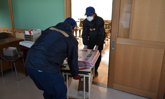 葛尾村立葛尾小学校の村内再開に向けた協力