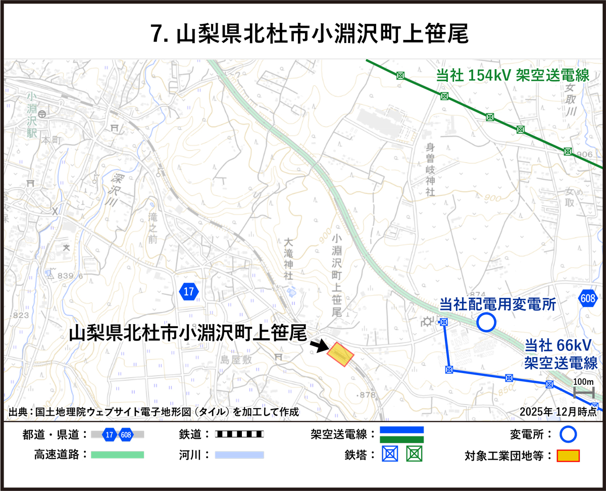 山梨県北杜市小淵沢町上笹尾